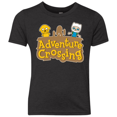 T-Shirts Vintage Black / YXS Adventure Crossing Youth Triblend T-Shirt