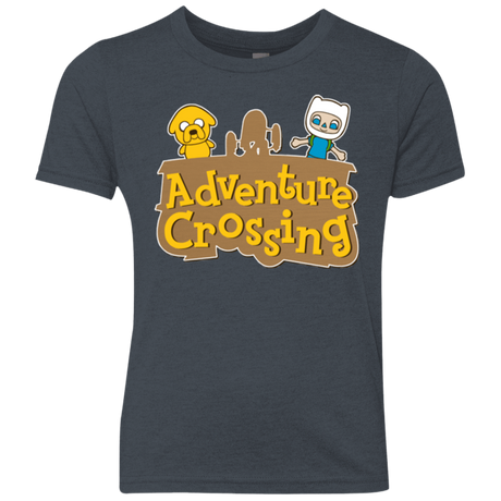 T-Shirts Vintage Navy / YXS Adventure Crossing Youth Triblend T-Shirt