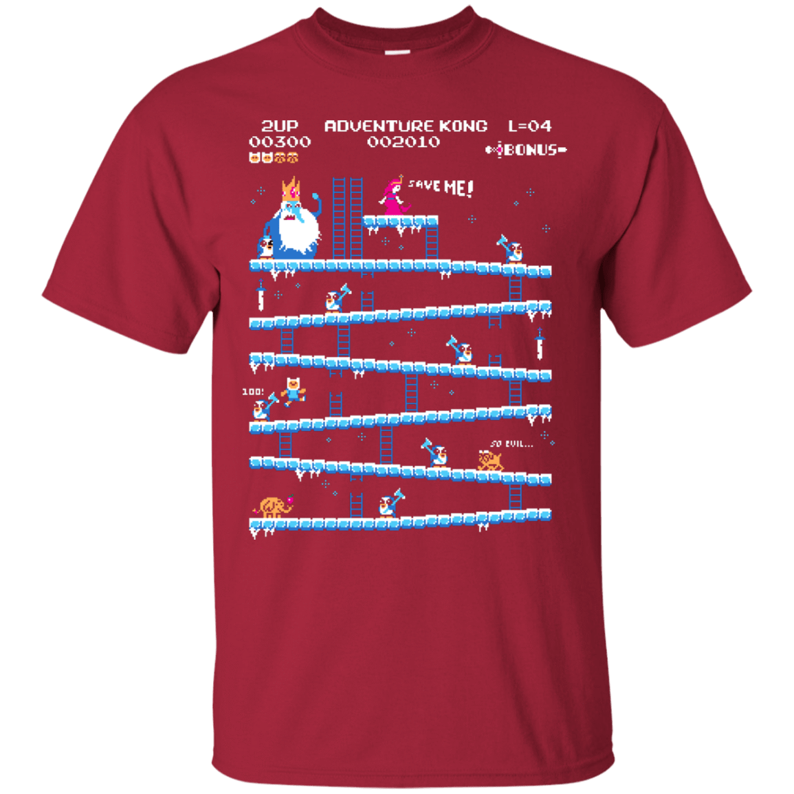 T-Shirts Cardinal / Small Adventure Kong T-Shirt