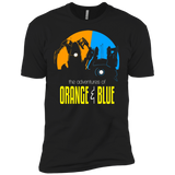 T-Shirts Black / YXS Adventure Orange and Blue Boys Premium T-Shirt