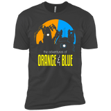 T-Shirts Heavy Metal / YXS Adventure Orange and Blue Boys Premium T-Shirt