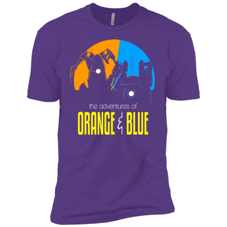 T-Shirts Purple Rush / YXS Adventure Orange and Blue Boys Premium T-Shirt