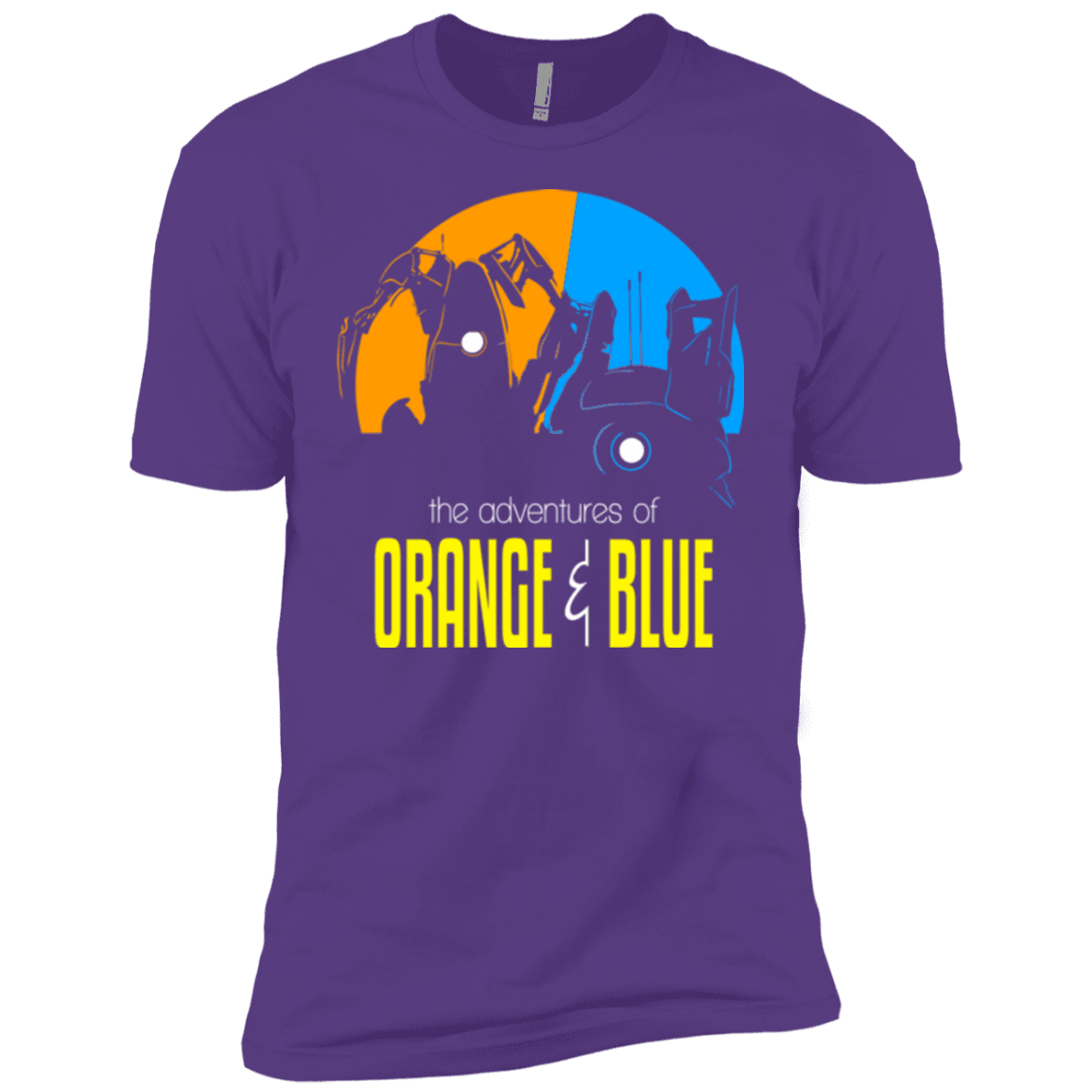 T-Shirts Purple Rush / YXS Adventure Orange and Blue Boys Premium T-Shirt