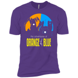 T-Shirts Purple Rush / YXS Adventure Orange and Blue Boys Premium T-Shirt