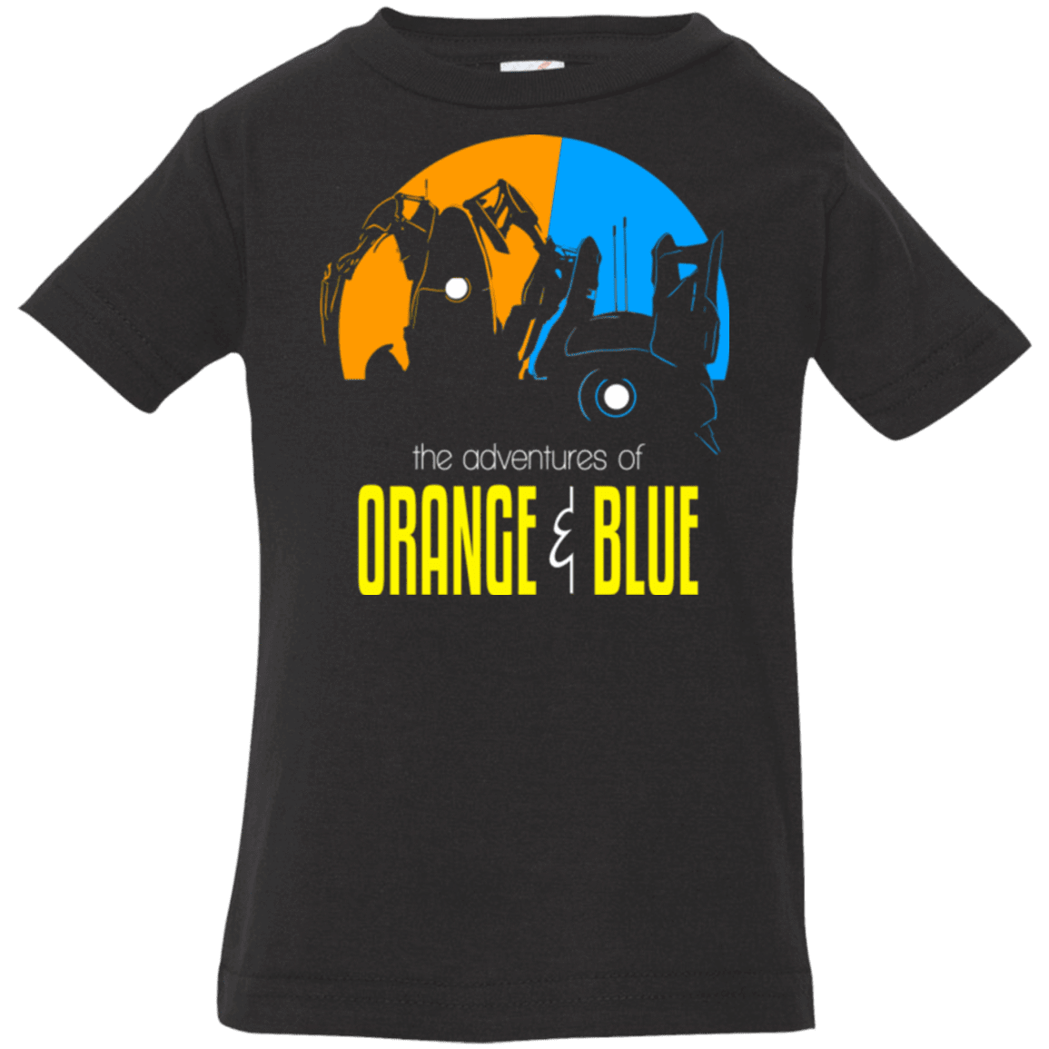 T-Shirts Black / 6 Months Adventure Orange and Blue Infant Premium T-Shirt