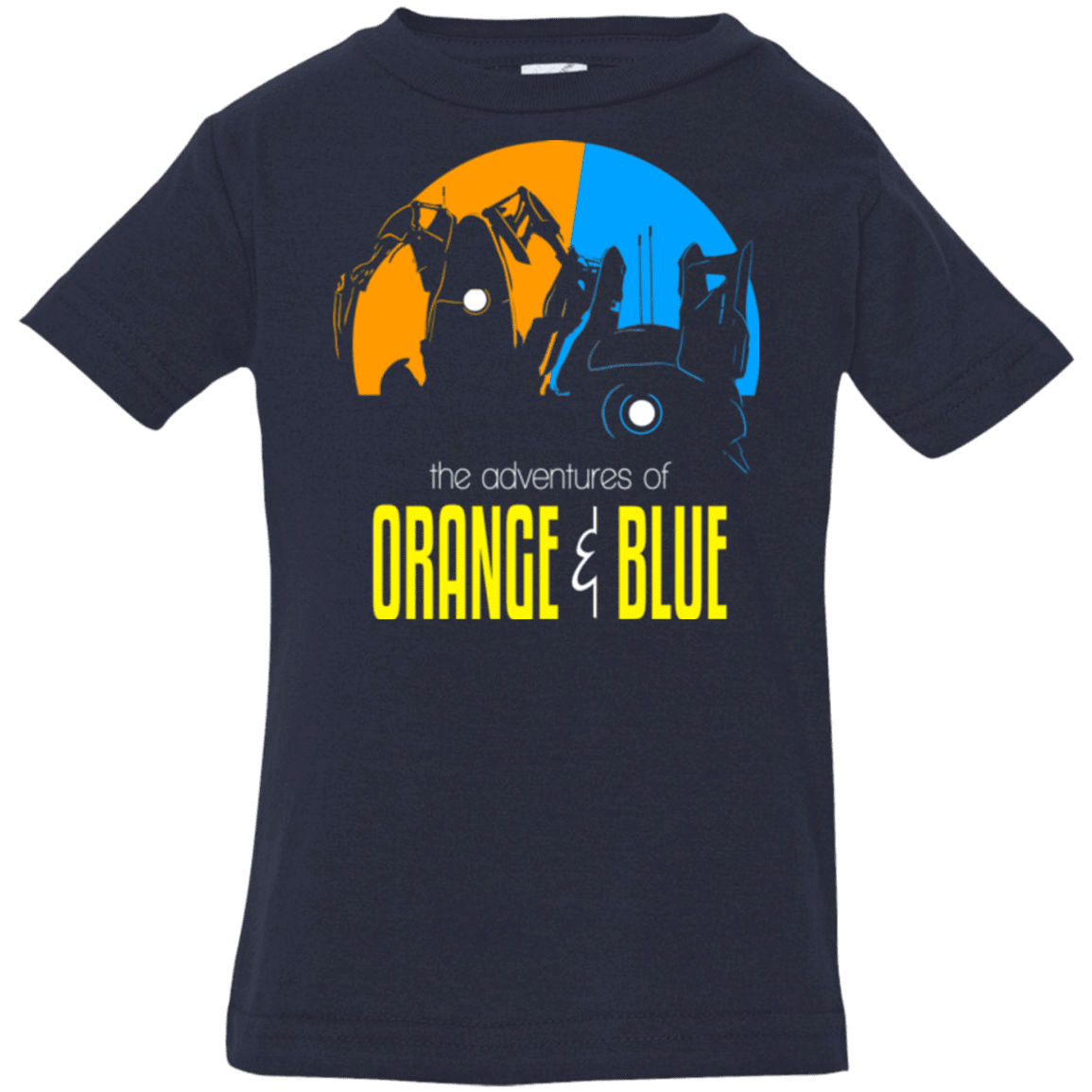 T-Shirts Navy / 6 Months Adventure Orange and Blue Infant Premium T-Shirt