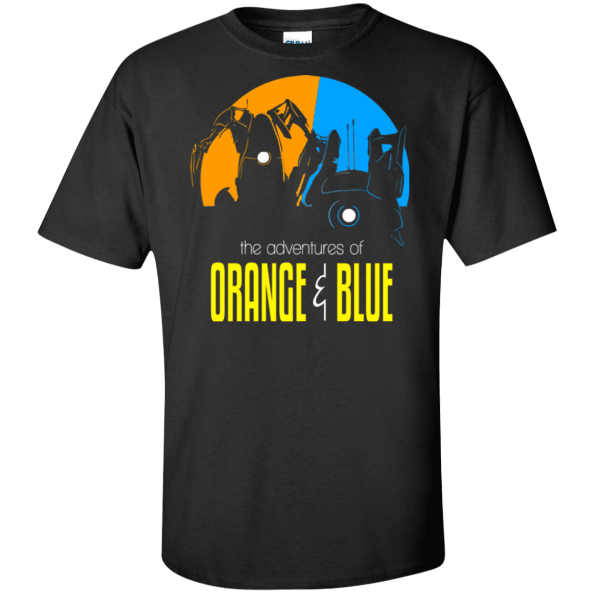 T-Shirts Black / XLT Adventure Orange and Blue Tall T-Shirt