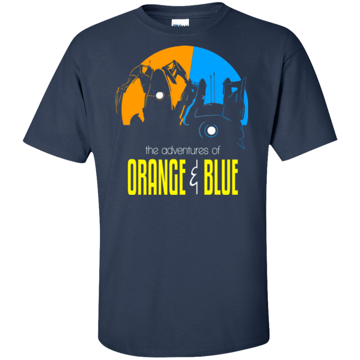 T-Shirts Navy / XLT Adventure Orange and Blue Tall T-Shirt