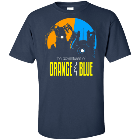 T-Shirts Navy / XLT Adventure Orange and Blue Tall T-Shirt