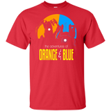 T-Shirts Red / XLT Adventure Orange and Blue Tall T-Shirt