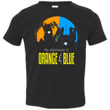 T-Shirts Black / 2T Adventure Orange and Blue Toddler Premium T-Shirt