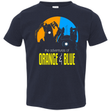 T-Shirts Navy / 2T Adventure Orange and Blue Toddler Premium T-Shirt