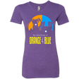 T-Shirts Purple Rush / S Adventure Orange and Blue Women's Triblend T-Shirt