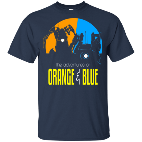 T-Shirts Navy / YXS Adventure Orange and Blue Youth T-Shirt