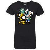 T-Shirts Black / YXS Adventure Puff Buds Girls Premium T-Shirt