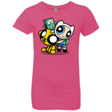 T-Shirts Hot Pink / YXS Adventure Puff Buds Girls Premium T-Shirt