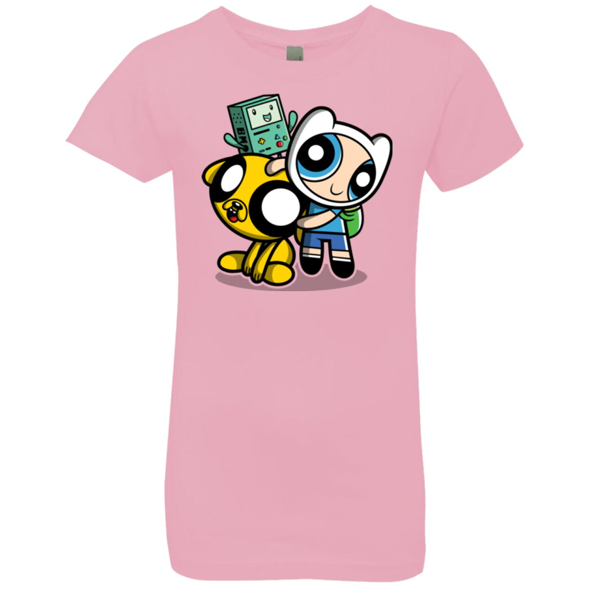 T-Shirts Light Pink / YXS Adventure Puff Buds Girls Premium T-Shirt