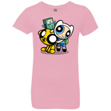 T-Shirts Light Pink / YXS Adventure Puff Buds Girls Premium T-Shirt