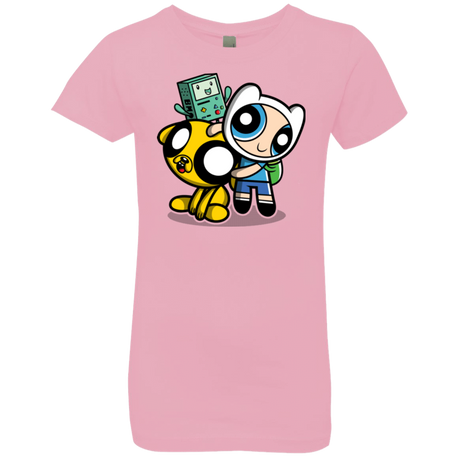 T-Shirts Light Pink / YXS Adventure Puff Buds Girls Premium T-Shirt