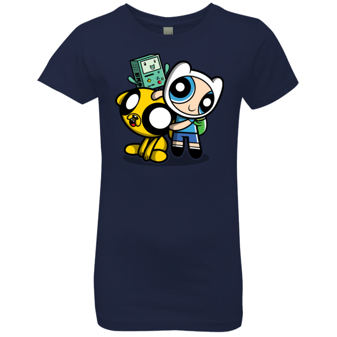 T-Shirts Midnight Navy / YXS Adventure Puff Buds Girls Premium T-Shirt