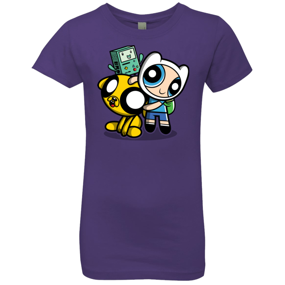 T-Shirts Purple Rush / YXS Adventure Puff Buds Girls Premium T-Shirt