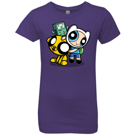 T-Shirts Purple Rush / YXS Adventure Puff Buds Girls Premium T-Shirt