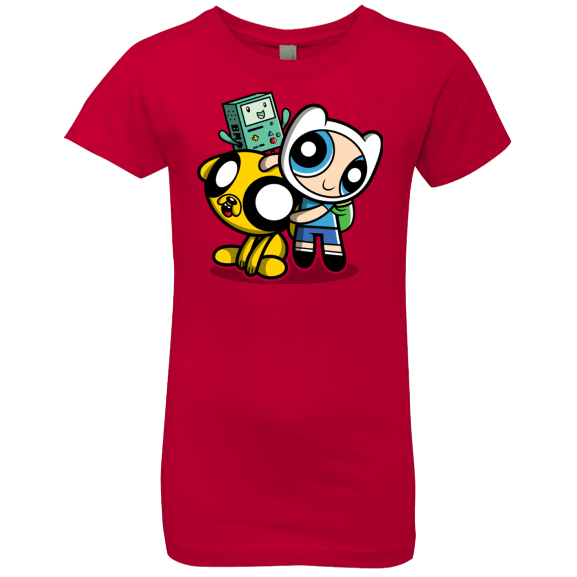 T-Shirts Red / YXS Adventure Puff Buds Girls Premium T-Shirt