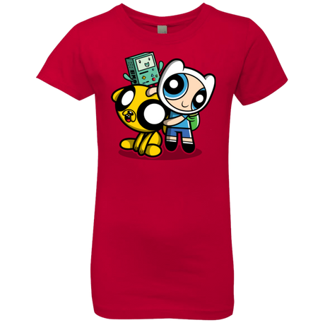 T-Shirts Red / YXS Adventure Puff Buds Girls Premium T-Shirt