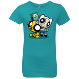 T-Shirts Tahiti Blue / YXS Adventure Puff Buds Girls Premium T-Shirt