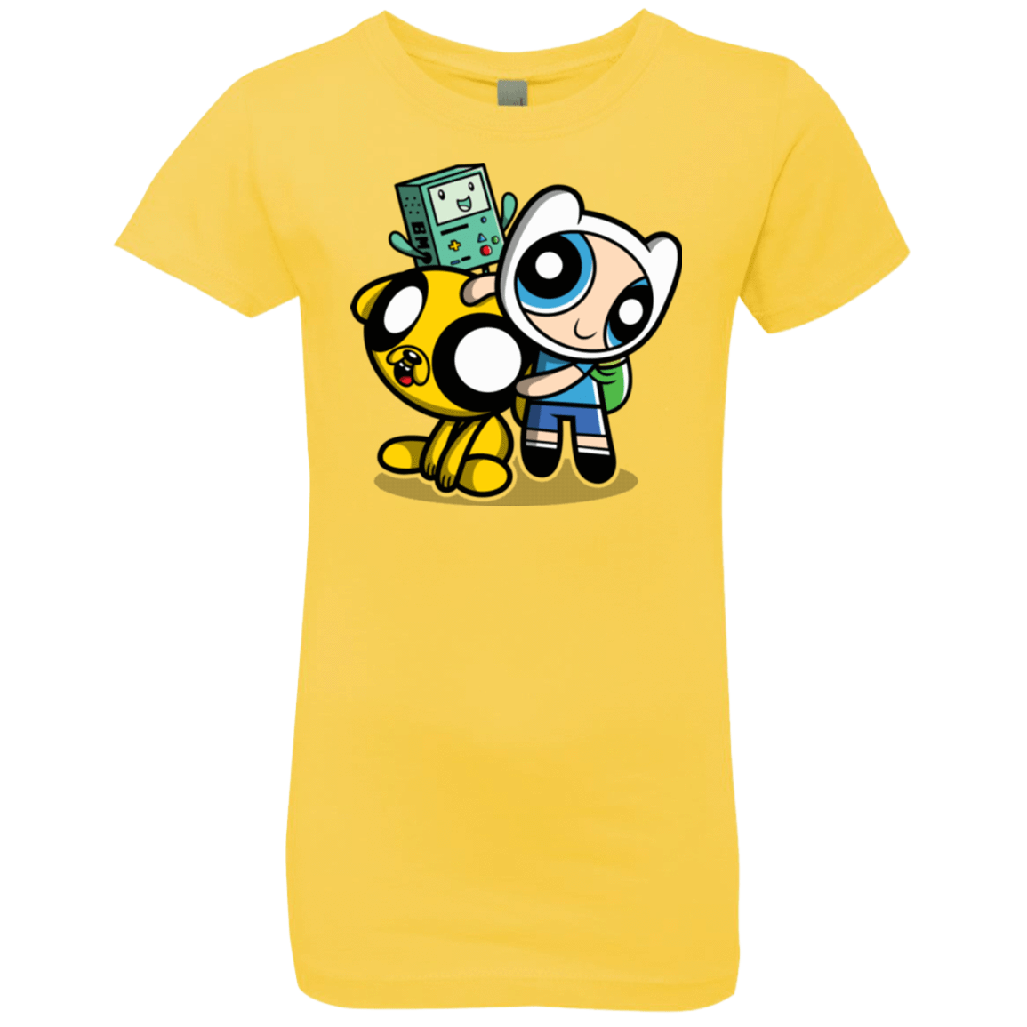 T-Shirts Vibrant Yellow / YXS Adventure Puff Buds Girls Premium T-Shirt