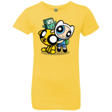 T-Shirts Vibrant Yellow / YXS Adventure Puff Buds Girls Premium T-Shirt