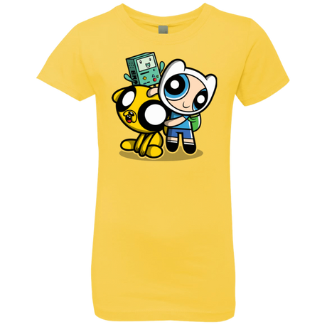 T-Shirts Vibrant Yellow / YXS Adventure Puff Buds Girls Premium T-Shirt