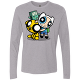 T-Shirts Heather Grey / Small Adventure Puff Buds Men's Premium Long Sleeve