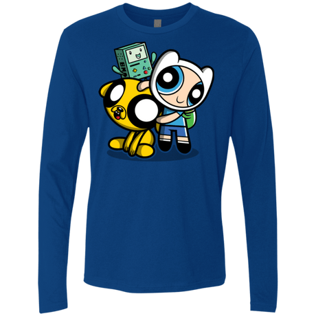 T-Shirts Royal / Small Adventure Puff Buds Men's Premium Long Sleeve