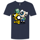 T-Shirts Midnight Navy / X-Small Adventure Puff Buds Men's Premium V-Neck