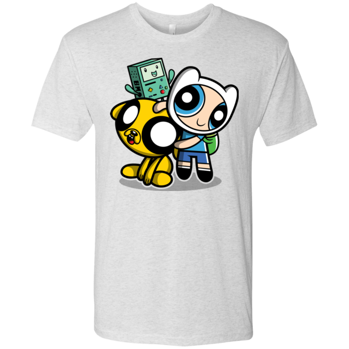 T-Shirts Heather White / Small Adventure Puff Buds Men's Triblend T-Shirt