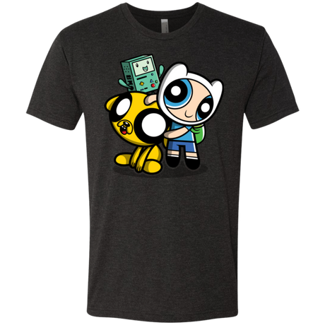 T-Shirts Vintage Black / Small Adventure Puff Buds Men's Triblend T-Shirt