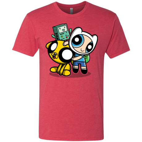T-Shirts Vintage Red / Small Adventure Puff Buds Men's Triblend T-Shirt