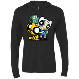 T-Shirts Vintage Black / X-Small Adventure Puff Buds Triblend Long Sleeve Hoodie Tee