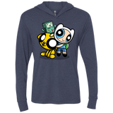 T-Shirts Vintage Navy / X-Small Adventure Puff Buds Triblend Long Sleeve Hoodie Tee