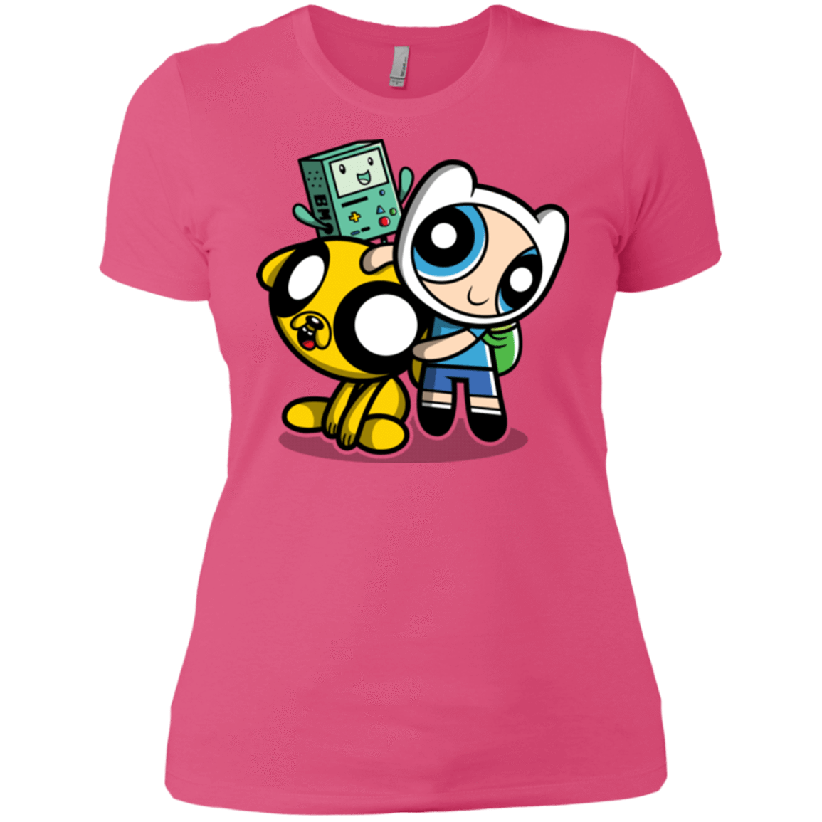 T-Shirts Hot Pink / X-Small Adventure Puff Buds Women's Premium T-Shirt