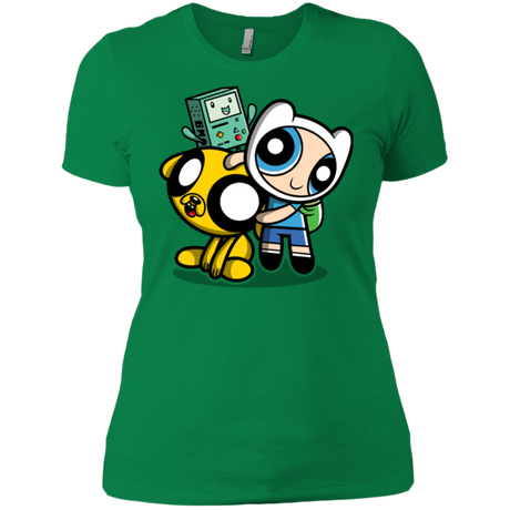 T-Shirts Kelly Green / X-Small Adventure Puff Buds Women's Premium T-Shirt