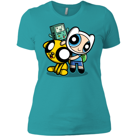 T-Shirts Tahiti Blue / X-Small Adventure Puff Buds Women's Premium T-Shirt