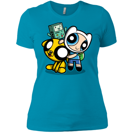 T-Shirts Turquoise / X-Small Adventure Puff Buds Women's Premium T-Shirt