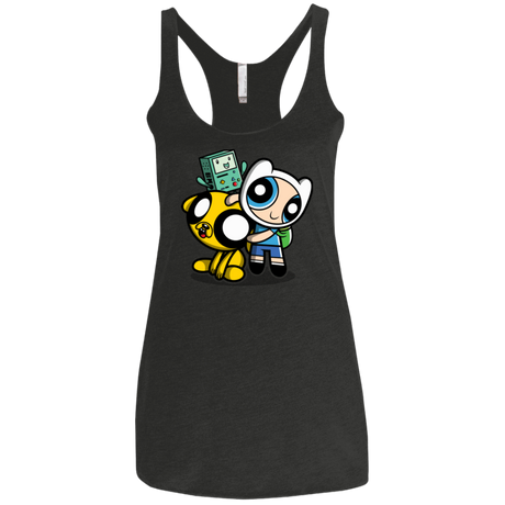 T-Shirts Vintage Black / X-Small Adventure Puff Buds Women's Triblend Racerback Tank