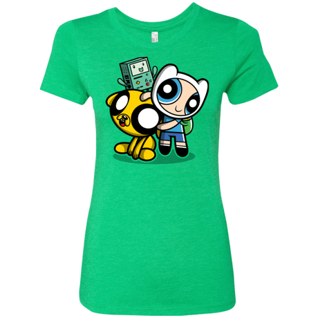 T-Shirts Envy / Small Adventure Puff Buds Women's Triblend T-Shirt