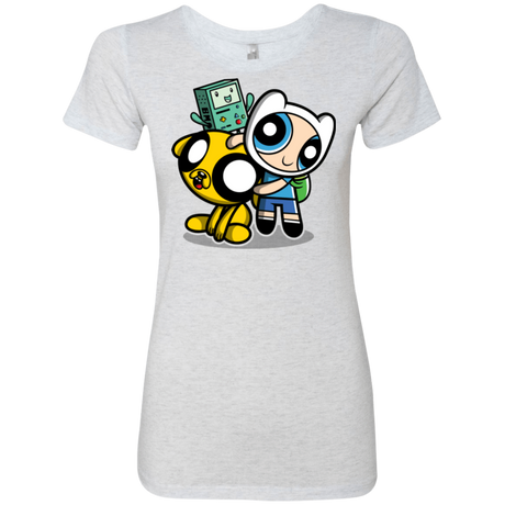 T-Shirts Heather White / Small Adventure Puff Buds Women's Triblend T-Shirt