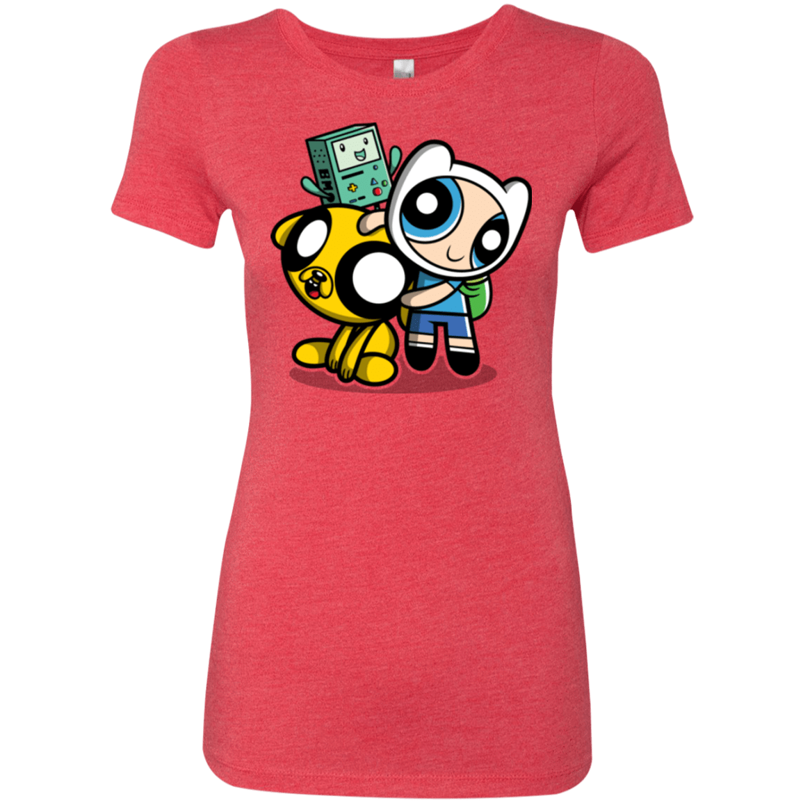 T-Shirts Vintage Red / Small Adventure Puff Buds Women's Triblend T-Shirt