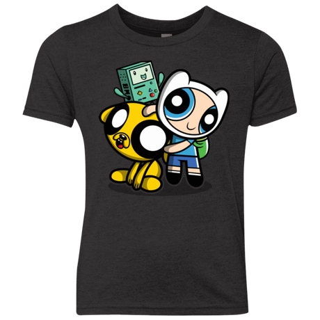 T-Shirts Vintage Black / YXS Adventure Puff Buds Youth Triblend T-Shirt