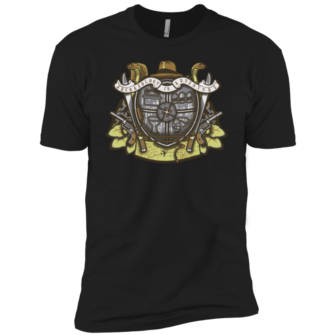 T-Shirts Black / YXS Adventurer's Crest Boys Premium T-Shirt